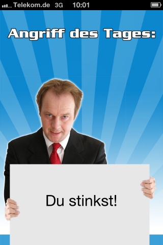 Schlagfertig? Die App für schlagfertiges Kontern im Alltag