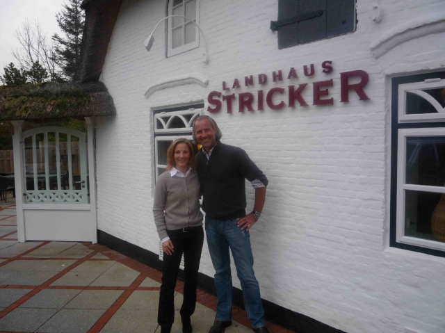 Jessica Kalla, Geschäftsführerin Accenta Music GmbH und Holger Bodendorf, Inhaber Landhaus Stricker Jessica Kalla, Geschäftsführerin Accenta Music GmbH und Holger Bodendorf, Inhaber Landhaus Stricker