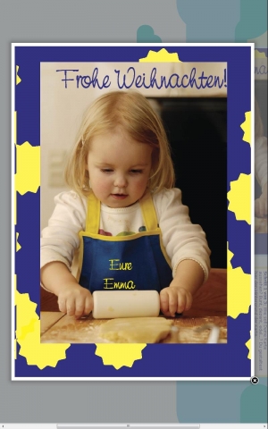 Geschenkpapier für Weihnachten