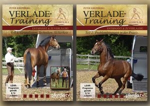 Lehrfilm-Rezension auf www.mit-Pferden-reisen.de:?Verlade-Training? von Peter Kreinberg - DVD-Set zu Lehrfilm-Rezension auf www.mit-Pferden-reisen.de:?Verlade-Training? von Peter Kreinberg - DVD-Set zu