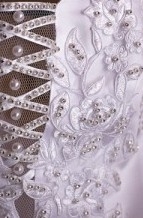Details Brautkleid