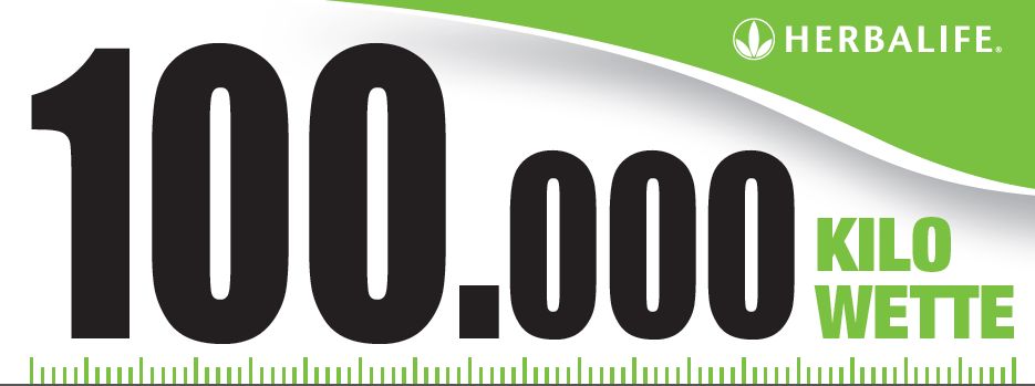 Offizielles Logo der 100.000-Kilo-Wette Offizielles Logo der 100.000-Kilo-Wette
