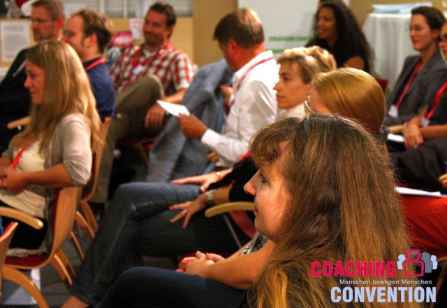 Interessierte Teilnehmer auf der Coaching Convention