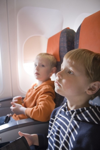 Jeder vierte kleine Passagier leidet an Ohrenschmerzen Foto: EarPlanes®