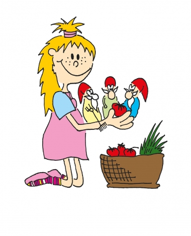 Die Puppe Florina hilft Erzieherinnen dabei, Kindern Themen wie Ernährung, Bewegung und Entspannung 