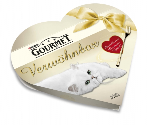 Die neue GOURMET Verwöhnbox für Samtpfoten Die neue GOURMET Verwöhnbox für Samtpfoten