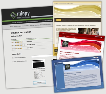 Gratis Homepages von Miepy