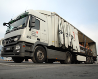 Plane-LKW der Sievert Handel Transporte
