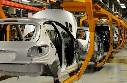 Industrieproduktion im Druck