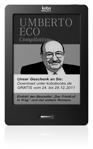 Umberto Eco Compilation auf dem Kobo Touch Umberto Eco Compilation auf dem Kobo Touch