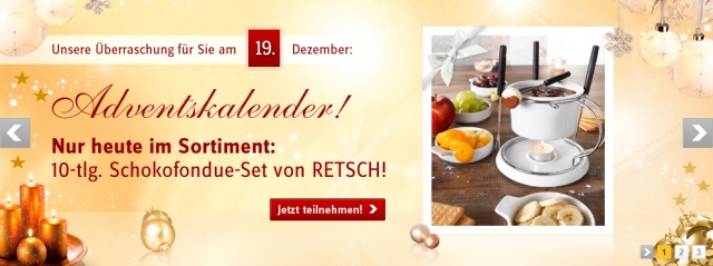 BAUR-Adventskalender vom 19. Dezember BAUR-Adventskalender vom 19. Dezember