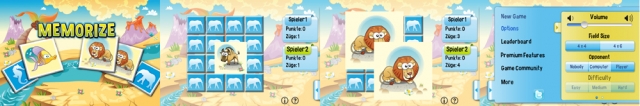 Memorize Spiele-App von mobivention für iPhone, iPod und iPad Memorize Spiele-App von mobivention für iPhone, iPod und iPad