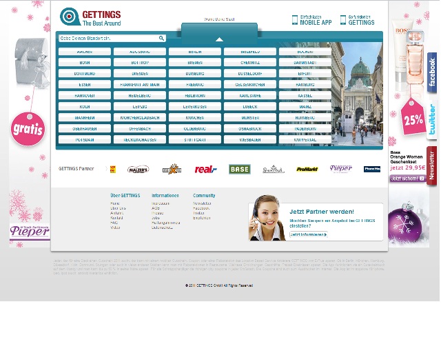Neue GETTINGS Website