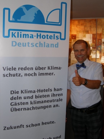 KlimaneutraleÜbernachtung im Creativhotel Luise