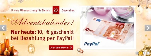 BAUR-Adventskalender vom 23. Dezember BAUR-Adventskalender vom 23. Dezember