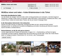 Screenshot: Im Mittelpunkt steht die Präsentation der einzelnen Firma Screenshot: Im Mittelpunkt steht die Präsentation der einzelnen Firma