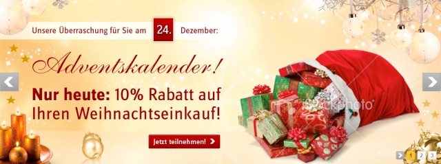 BAUR-Adventskalender vom 24. Dezember BAUR-Adventskalender vom 24. Dezember