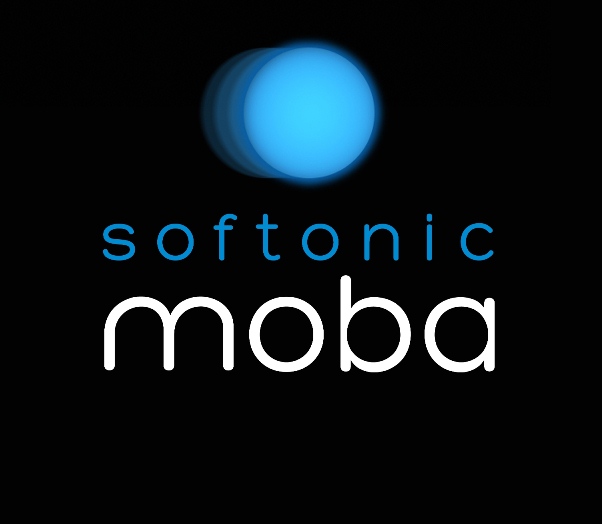 Logo Softonic Moba Logo Softonic Moba