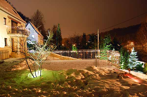 Winter Fotowettbewerb Villa Romantica Pirna - Gewinnen Sie ein freies Wochenende zu zweit!