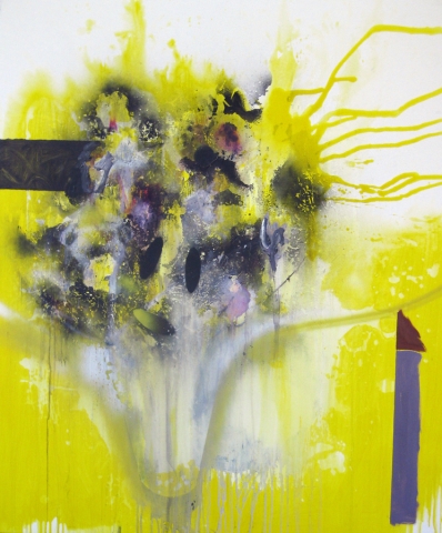 Reiz, 120 x 100 cm,Öl und Acryl auf Leinwand, 2011 Reiz, 120 x 100 cm,Öl und Acryl auf Leinwand, 2011