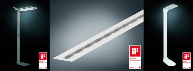 Die LED-Standleuchten Belviso und Neximo sowie die Linearleuchte Altigo LEDüberzeugten durch ihr inn Die LED-Standleuchten Belviso und Neximo sowie die Linearleuchte Altigo LEDüberzeugten durch ihr inn