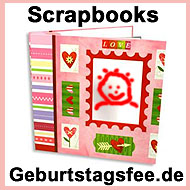 Scrapbook-Zubehör von der Geburtstagsfee.de