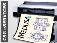 CAD Zeichnungen bequem online plotten mit dem CSG eSERVICES 