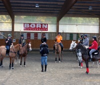 Juan Correa gibt Unterricht in der Poloschule Köln Juan Correa gibt Unterricht in der Poloschule Köln