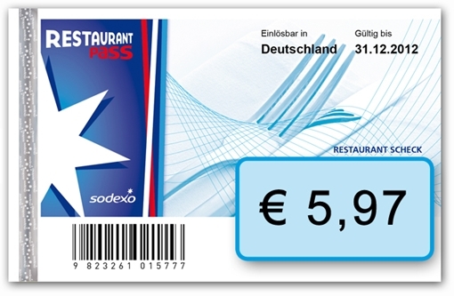Sodexo Restaurant Pass 2012