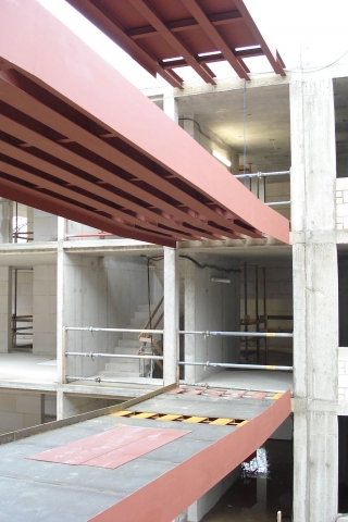Neubau BVL-Hauptsitz Braunschweig - Verbindung Verwaltungsgebäude mit Labor-/Technikgebäude Neubau BVL-Hauptsitz Braunschweig - Verbindung Verwaltungsgebäude mit Labor-/Technikgebäude