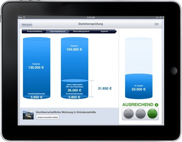 anfesito ImmoCloud App - Darlehensprüfung anfesito ImmoCloud App - Darlehensprüfung