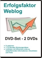 Neues DVD-Schulungsset zum Thema Weblog, Web 2.0 und Social Media verfügbar Neues DVD-Schulungsset zum Thema Weblog, Web 2.0 und Social Media verfügbar
