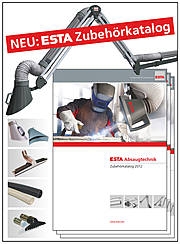 Der erste Zubehörkatalog der Spezialisten für Absaugtechnik ESTA enthält eines der umfangreichsten P