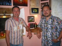 v.l.: Severin Lamprecht, Big Ben Pub Westside und Gunter Sommer, Gründer SWBOE