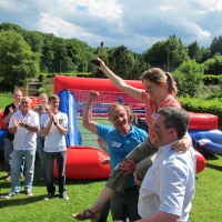 Business-Team-HAKA- bekannt aus dem neuseeländischen Rugby Business-Team-HAKA- bekannt aus dem neuseeländischen Rugby