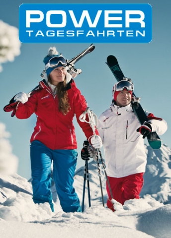 PowerTagesfahrten in die besten Skigebiete der Alpen PowerTagesfahrten in die besten Skigebiete der Alpen