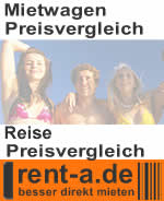 rent-a.de jetzt mit Mietwagen - und Reise Preisvergleich