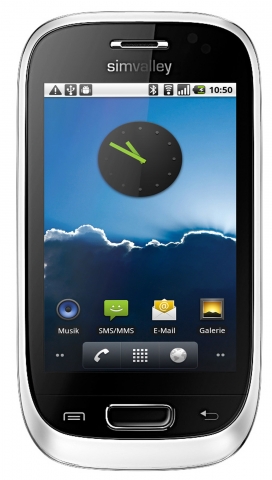 simvalley MOBILE Dual-SIM-Smartphone mit Android 2.2 simvalley MOBILE Dual-SIM-Smartphone mit Android 2.2