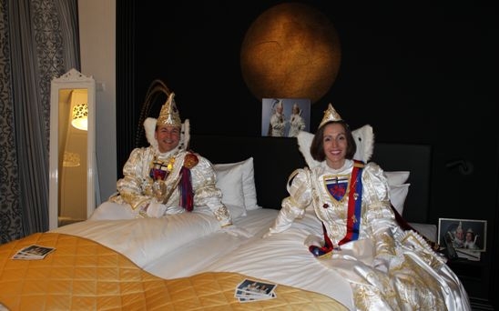 Königliches Ambiente für das Bonner Prinzenpaar Rainer I. und Victoria I. in der Hofburg Kameha Gran Königliches Ambiente für das Bonner Prinzenpaar Rainer I. und Victoria I. in der Hofburg Kameha Gran