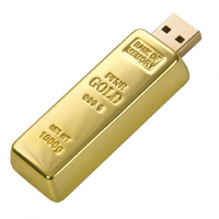 Werbeartikel USB-Goldbarren