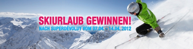 Skiurlaub nach SuperDévoluy in Frankreich zu gewinnen! Skiurlaub nach SuperDévoluy in Frankreich zu gewinnen!