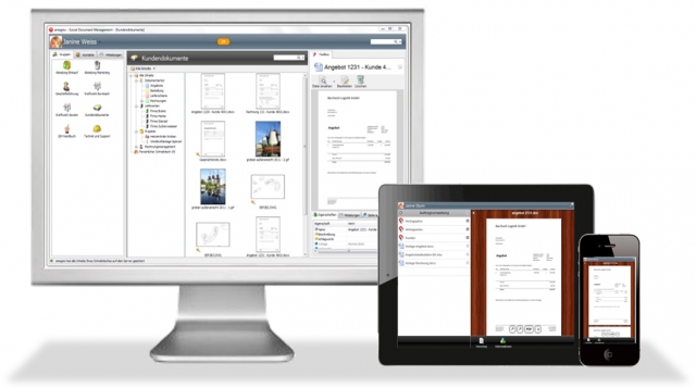 amagno ist eine neuartige Kombination aus Dokumentenmanagement und Social Networking.