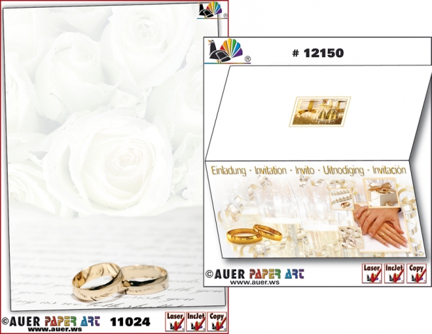 Hochzeitseinladungen auf Briefpapier und Hochzeitskarten von Auer Paper Art Hochzeitseinladungen auf Briefpapier und Hochzeitskarten von Auer Paper Art