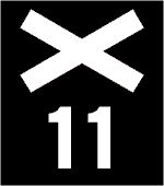 Der Lenne-Sieg-Weg ist als X11 markiert Der Lenne-Sieg-Weg ist als X11 markiert