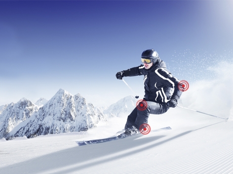 Wer sich gut vorbereitet, hat viel Spaßauf der Piste und schützt sich vor Verletzungen Wer sich gut vorbereitet, hat viel Spaßauf der Piste und schützt sich vor Verletzungen