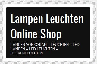 Lampen Lampen