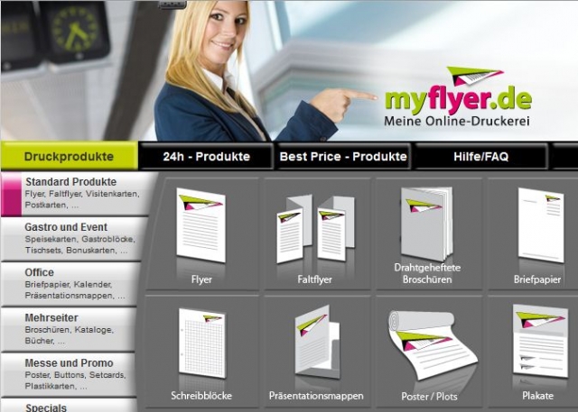 Flyer günstig online bestellen bei myflyer.de