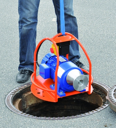 Die Kabelwinde 400 V spart Zeit und Kraft durch einfache Kabelverlegung