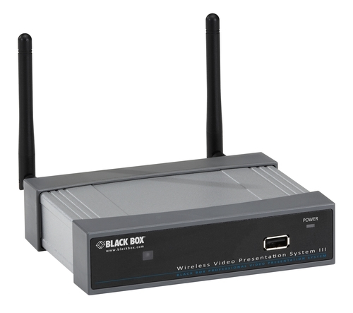 Beamer kabellos mit Notebook/PCsüber WLAN verbinden mit dem Wireless A/V Präsentationssystem III von Beamer kabellos mit Notebook/PCsüber WLAN verbinden mit dem Wireless A/V Präsentationssystem III von