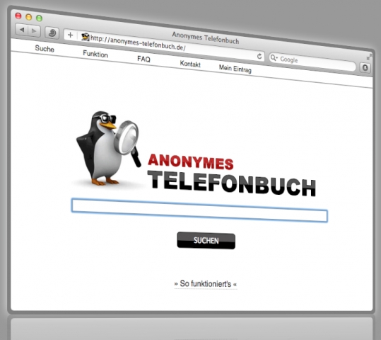 anonymes-telefonbuch.de: Telefonisch erreichbar sein, ohne die eigenen Kontaktdaten zu veröffentlich anonymes-telefonbuch.de: Telefonisch erreichbar sein, ohne die eigenen Kontaktdaten zu veröffentlich